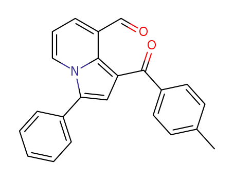 1-(4-methylbenzoyl)-3-phenylindolizine-8-carbaldehyde