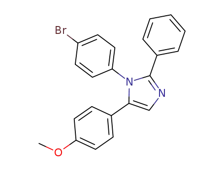 1-(4-bromophenyl)-5-(4-methoxyphenyl)-2-phenyl-1H-imidazole