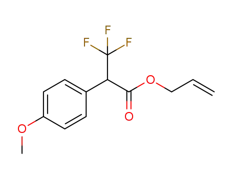 allyl 3,3,3-trifluoro-2-(4-methoxyphenyl)propanoate