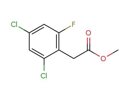 2,4-dichloro-6-fluorophenylacetic acid methyl ester