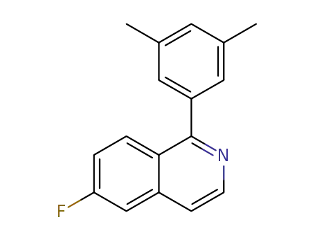 1-(3,5-dimethylphenyl)-6-fluoroisoquinoline