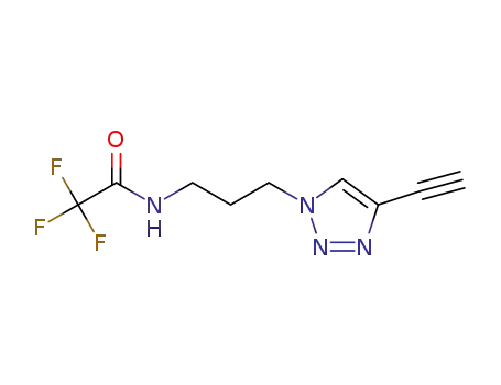 N-(3-(4-ethynyl-1H-1,2,3-triazol-1-yl)propyl)-2,2,2-trifluoroacetamide