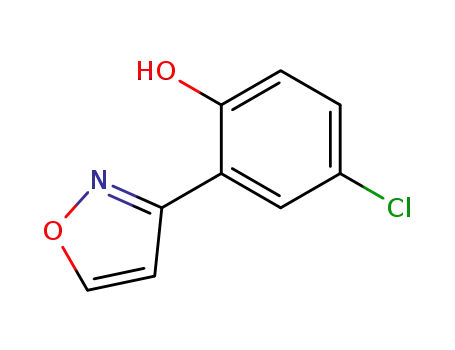 4-chloro-2-isoxazol-3-ylphenol