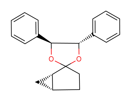 Molecular Structure of 117676-99-0 ((1S,4'S,5R,5'S)-4',5'-diphenylspiro[bicyclo[3.1.0]hexane-2,2'-[1,3]dioxolane])