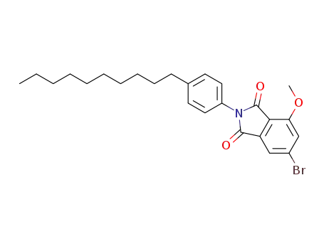6-bromo-2-(4-decylphenyl)-4-methoxyisoindoline-1,3-dione