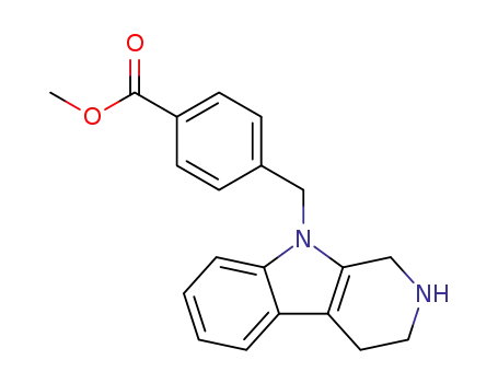 methyl 4-((3,4-dihydro-1H-pyrido[3,4-b]indol-9(2H)-yl)methyl)benzoate