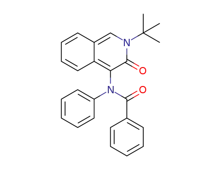 N-(2-(tert-butyl)-3-oxo-2,3-dihydroisoquinolin-4-yl)-N-phenylbenzamide