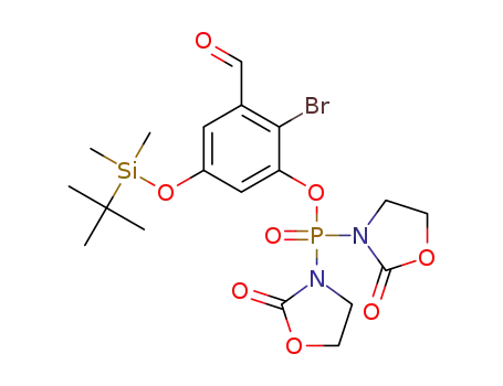 Molecular Structure of 1477517-17-1 (C<sub>19</sub>H<sub>26</sub>BrN<sub>2</sub>O<sub>8</sub>PSi)