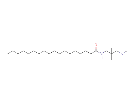Molecular Structure of 141304-33-8 (Octadecanamide, N-[3-(dimethylamino)-2,2-dimethylpropyl]-)