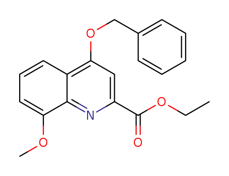 ethyl 4-(benzyloxy)-8-methoxyquinoline-2-carboxylate