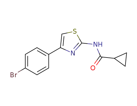 cyclopropanecarboxylic acid [4-(4-bromophenyl)thiazol-2-yl]amide