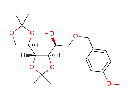 (S)-2-(4-methoxybenzyloxy)-1-((4R,4′R,5R)-2,2,2′,2′-tetramethyl-4,4′-bi(1,3-dioxolan)-5-yl)ethanol