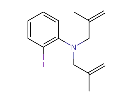 N-(2-iodophenyl)-N,N-bis(2-methylprop-2-enyl)amine