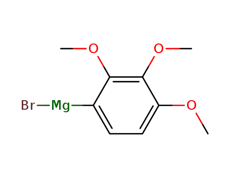 Molecular Structure of 114605-54-8 (Magnesium, bromo(2,3,4-trimethoxyphenyl)-)