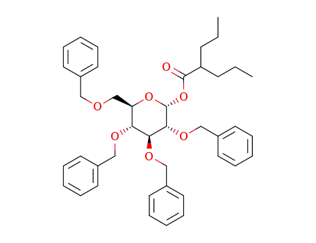 α-2,3,4,6-tetra-O-benzyl-1-valproylglucose