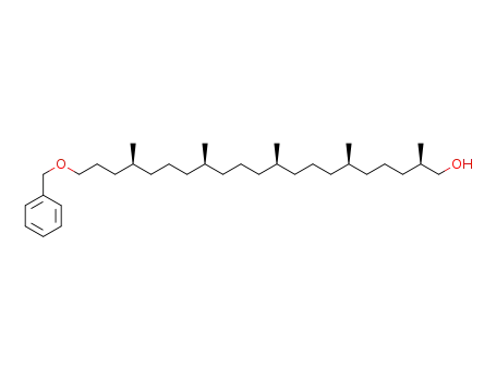 21-benzoxy-(2R,6R,10R,14S,18S)-2,6,10,14,18-pentamethyl-1-heneicosanol