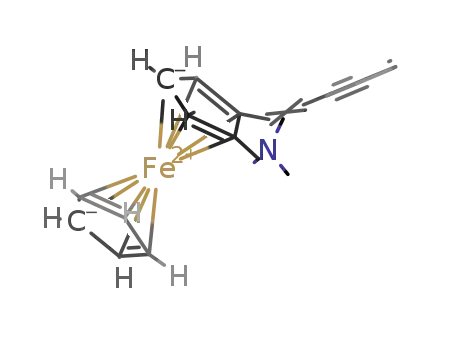 C<sub>21</sub>H<sub>23</sub>FeN