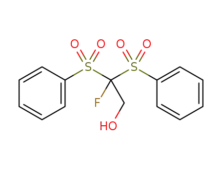 2-fluoro-2,2-bis(phenylsulfonyl)ethanol