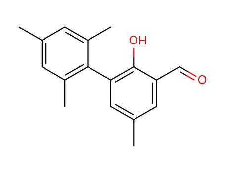Molecular Structure of 1448442-53-2 (2-hydroxy-2',4',5,6'-tetramethyl-[1,1'-biphenyl]-3-carbaldehyde)