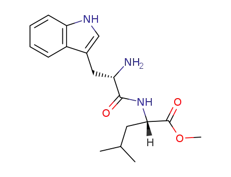Molecular Structure of 54793-76-9 (L-tryptophan-L-leucine methylester)