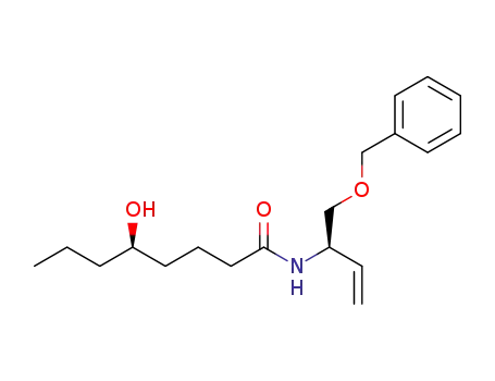 (R)-N-((R)-1-(benzyloxy)but-3-en-2-yl)-5-hydroxyoctanamide
