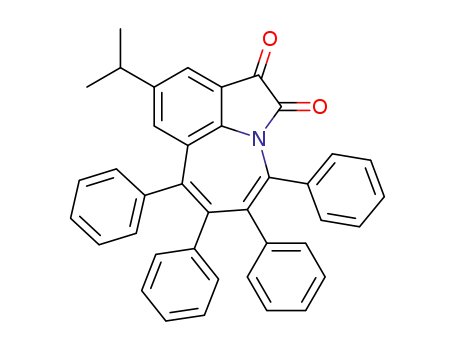 9-isopropyl-4,5,6,7-tetraphenylazepino[3,2,1-hi]indole-1,2-dione