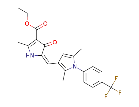 C<sub>22</sub>H<sub>21</sub>F<sub>3</sub>N<sub>2</sub>O<sub>3</sub>