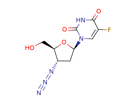 3'-azido-2',3'-dideoxy-5-fluorouridine