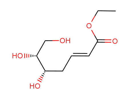 (E)-ethyl 2,3,4-trideoxy-D-ribo-hept-2-enoate