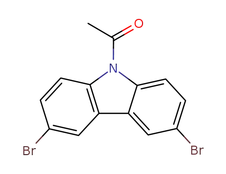 1-(3,6-Dibromo-9h-carbazol-9-yl)ethanone