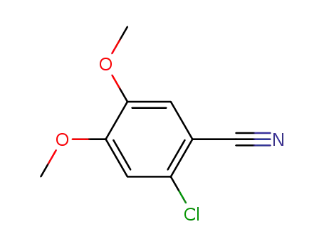 2-chloro-4,5-dimethoxybenzonitrile