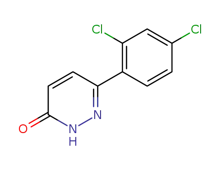 Molecular Structure of 58897-72-6 (6-(2,4-dichlorophenyl)pyridazin-3-ol)