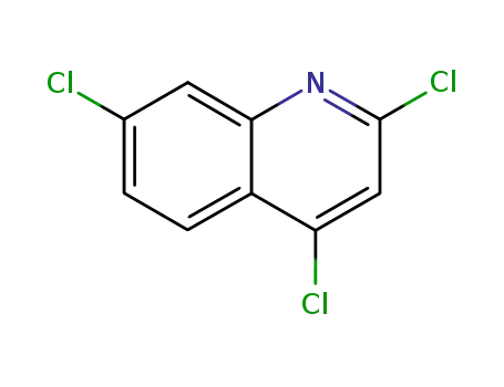 Molecular Structure of 1677-49-2 (2,4,7-trichloroquinoline)