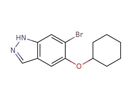 6-bromo-5-(cyclohexyloxy)-1H-indazole