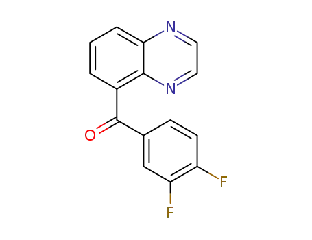 (3,4-difluorophenyl)(quinoxalin-5-yl)methanone