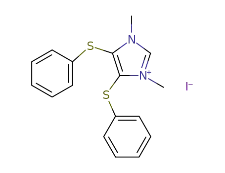 1,3-dimethyl-4,5-bis(phenylthio)imidazoliumIodide