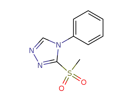 3-(methylsulfonyl)-4-phenyl-4H-1,2,4-triazole