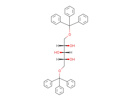 Molecular Structure of 96871-07-7 (1,5-di-O-tritylxylitol)