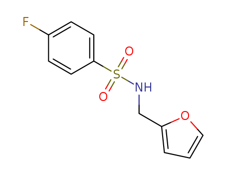 4-fluoro-N-(2-furylmethyl)benzenesulfonamide cas  6341-35-1