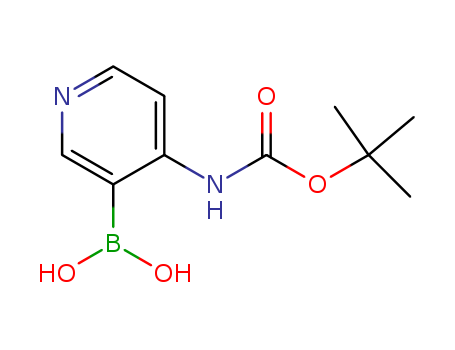(4-((tert-Butoxycarbonyl)amino)-pyridin-3-yl)boronic acid