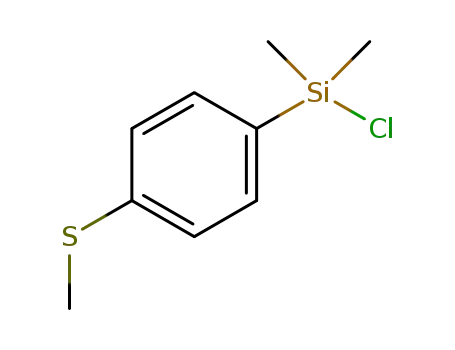 chloro(4-(methylthio)phenyl)dimethylsilane