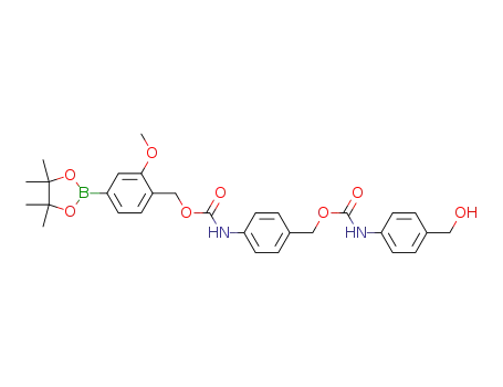 C<sub>30</sub>H<sub>35</sub>BN<sub>2</sub>O<sub>8</sub>