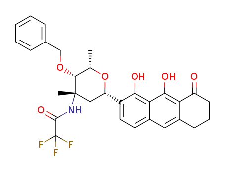 C<sub>30</sub>H<sub>30</sub>F<sub>3</sub>NO<sub>6</sub>