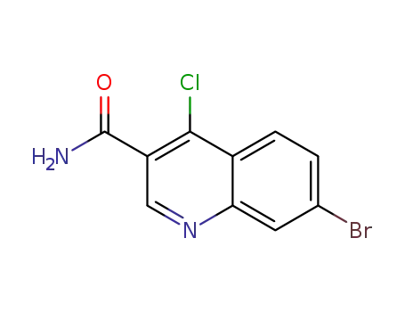 7-bromo-4-chloroquinoline-3-carboxamide