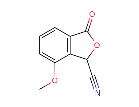 7-methoxy-3-oxo-1,3-dihydroisobenzofuran-1-carbonitrile