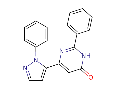 2-phenyl-6-(1-phenyl-1H-pyrazol-5-yl)pyrimidin-4(3H)-one