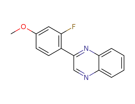 2-(2-fluoro-4-methoxyphenyl)quinoxaline