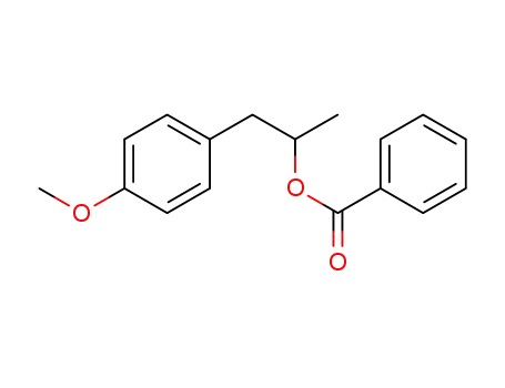Molecular Structure of 1325210-54-5 (1-(4-methoxyphenyl)propan-2-yl benzoate)