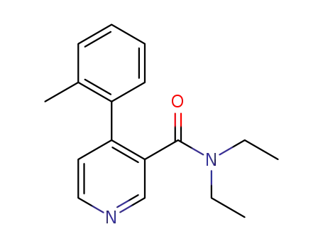 Molecular Structure of 1428419-68-4 (N,N-diethyl-4-(o-tolyl)nicotinamide)
