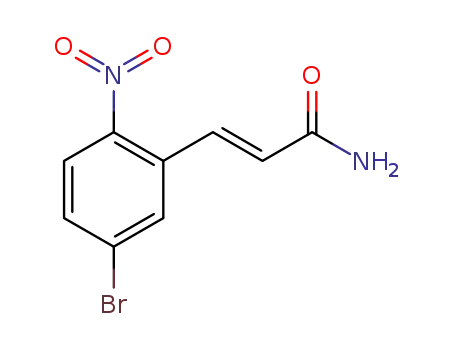 (E)-3-(5-bromo-2-nitrophenyl)acrylamide